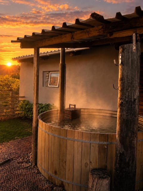 Hot Tub, Sunset