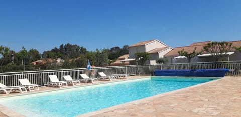 Pool view, sunbed