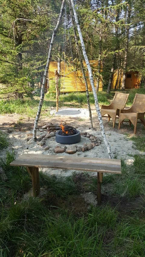 Natural landscape, BBQ facilities