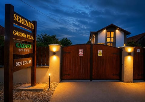 Property building, Night, Street view