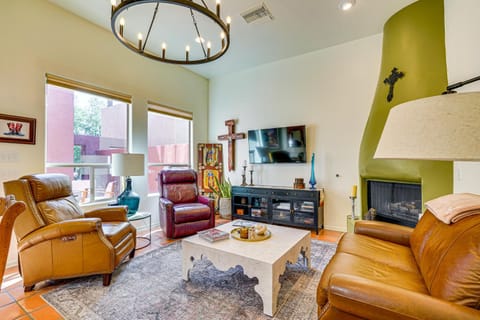 Sunny Adobe Retreat with Hot Tub and Mtn Views! House in Tubac