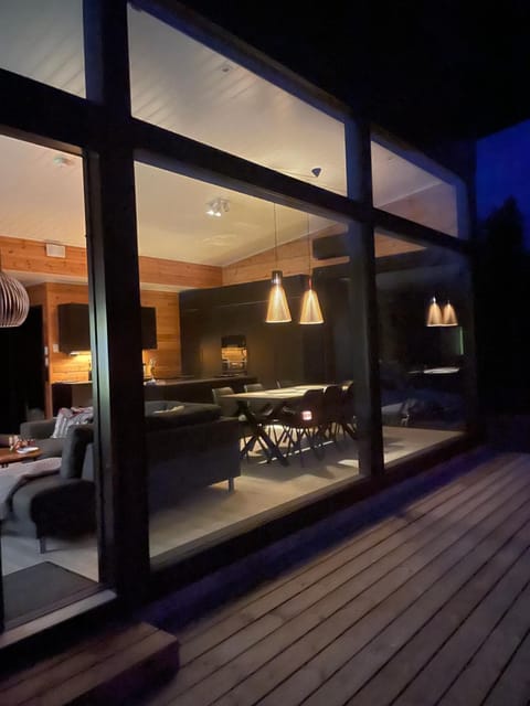 Night, Living room, Photo of the whole room