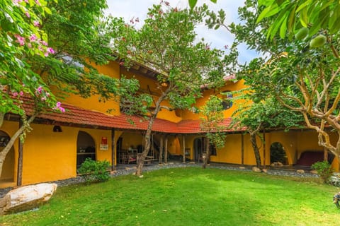 Property building, Garden view