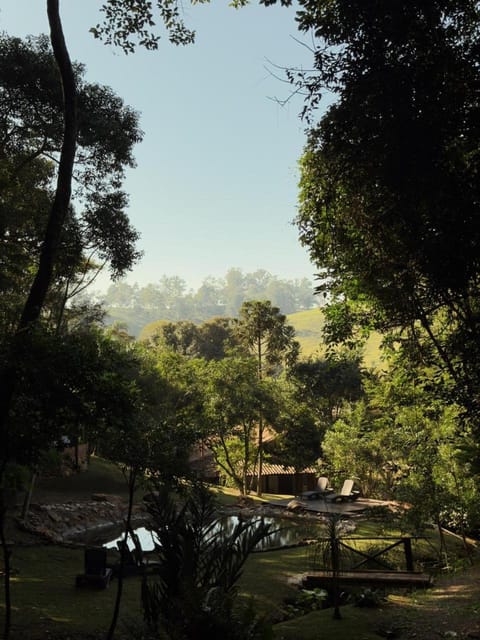 Natural landscape, Garden, Mountain view, Swimming pool