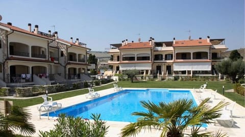 Property building, Pool view, Swimming pool