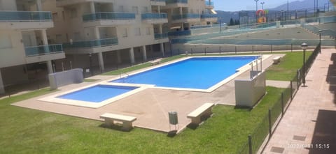 Property building, Pool view