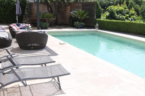 Rez de Villa, vue magnifique, piscine chauffée privée, spa villa Les Feuillantines Villa in Sainte-Maxime