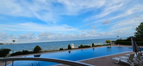 Pool view, Sea view, Swimming pool