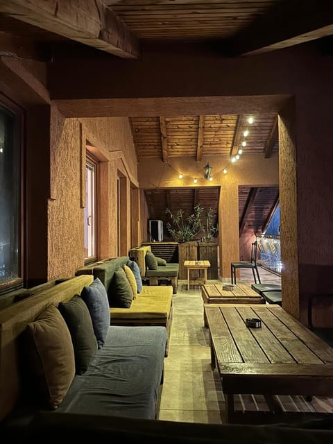 Winter, Game Room, Balcony/Terrace, Seating area, Evening entertainment, City view, Entertainment