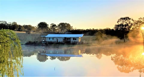 Natural landscape, Lake view, Sunrise