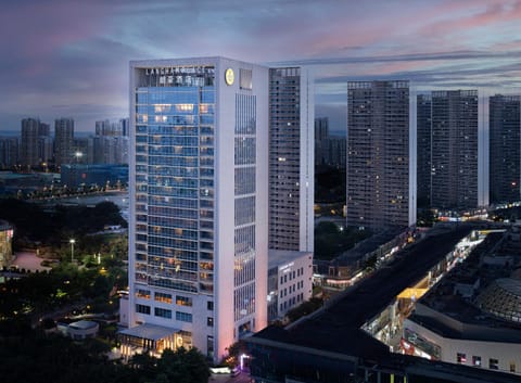 Property building, Off site, Night