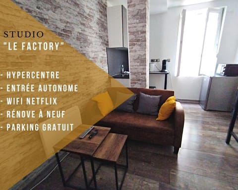 Le Factory - studio industriel Bourges Centre ville Apartment in Bourges