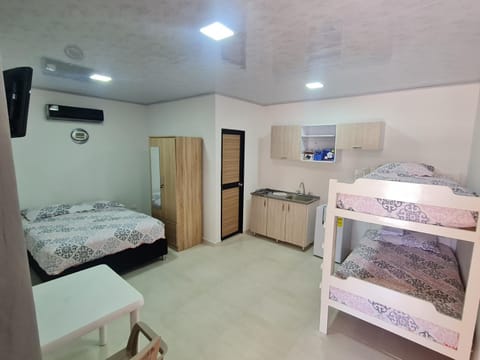 Photo of the whole room, minibar