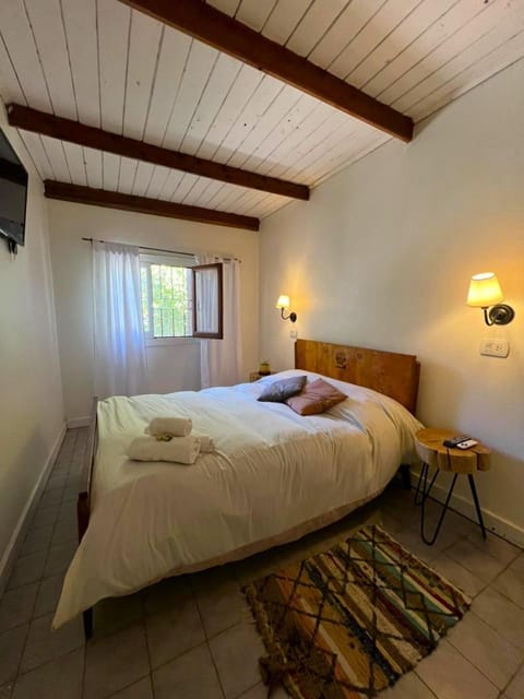 Bed, Garden view