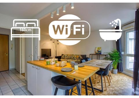 Part Dieu, très belle résidence Apartment in Villeurbanne