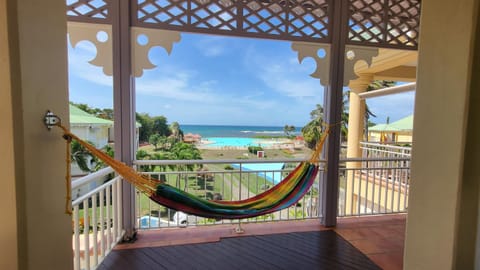 Patio, View (from property/room), Balcony/Terrace, Balcony/Terrace, Dining area, Pool view, Sea view