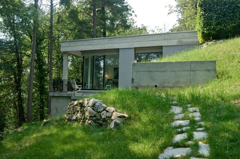 Property building, Garden view