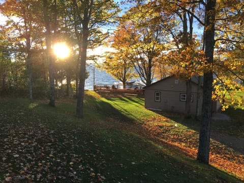 Property building, Sunset