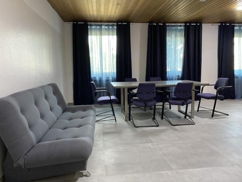 Living room, Seating area, Dining area