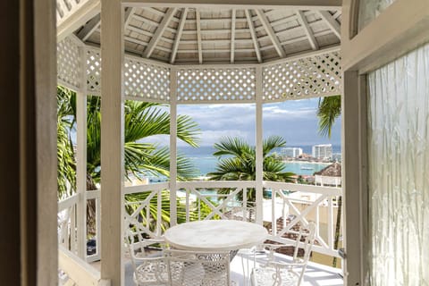 Patio, Natural landscape, Balcony/Terrace, Sea view