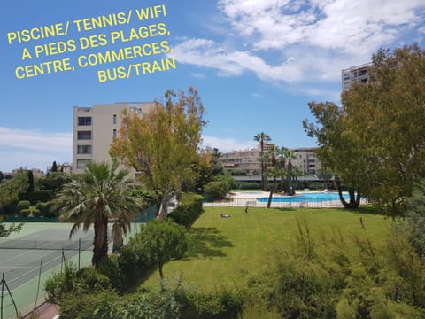 4P, Piscine, Tennis, Wifi, Proche Centre et Plages Apartment in Antibes