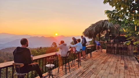 Natural landscape, View (from property/room), Lounge or bar, Sunrise