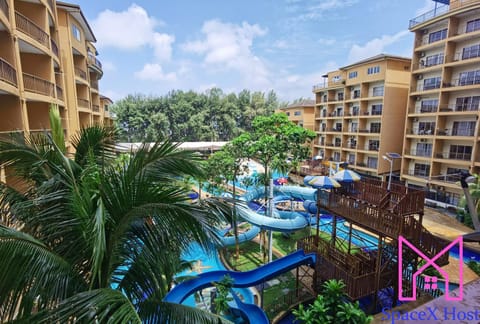 Aqua park, Pool view
