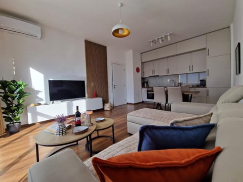 TV and multimedia, Kitchen or kitchenette, Seating area, air conditioner