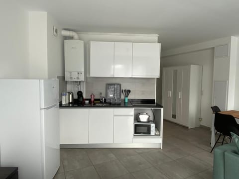 Coffee/tea facilities, Kitchen or kitchenette, minibar, stove, toaster