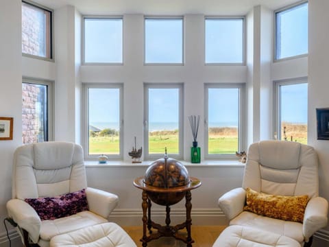 Living room, Seating area, Sea view