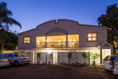 Property building, Facade/entrance, Sunset