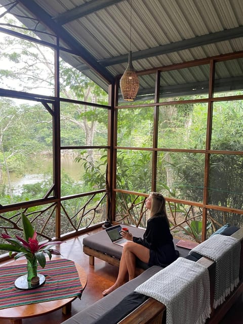 Seating area, River view