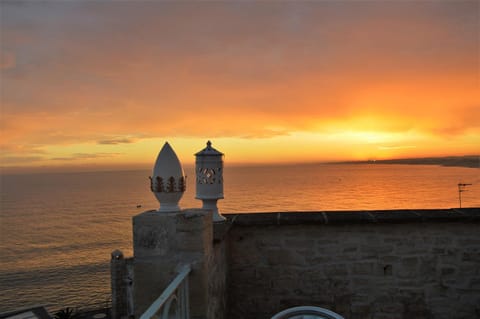 Bird's eye view, Sunset