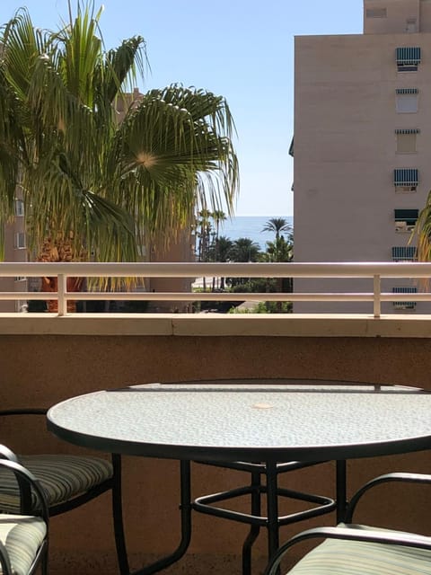 View (from property/room), Balcony/Terrace, Sea view
