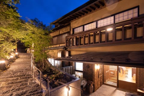 Property building, Sunset