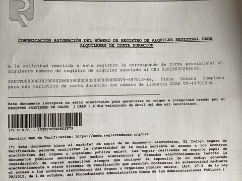 Casa Zorro Apartment in Calp