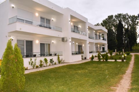 Property building, Garden view