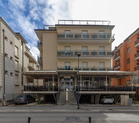 Property building, Patio, Facade/entrance, Property logo or sign, View (from property/room), Balcony/Terrace, Other, Street view, Parking