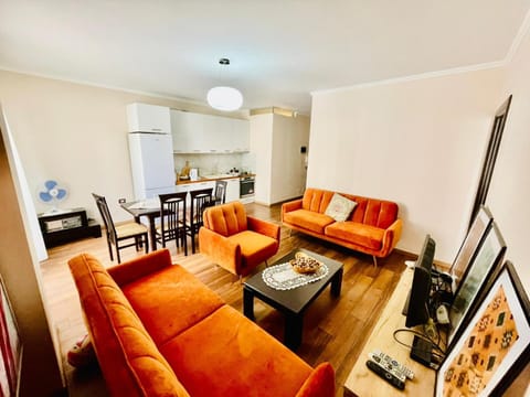 Living room, Seating area, Dining area