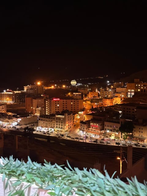 Property building, Night, Natural landscape, Bird's eye view, City view
