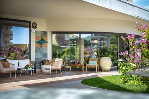 Property building, Patio