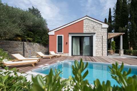 Property building, Pool view, Swimming pool
