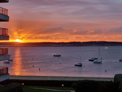Nearby landmark, Natural landscape, Sea view, Sunset