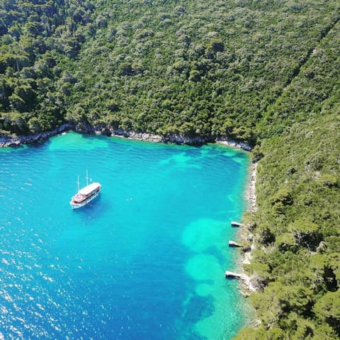 Traditional gulet, cruises & events Docked boat in Split