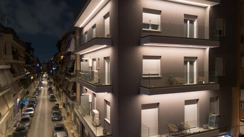 Property building, Night, Neighbourhood, Location