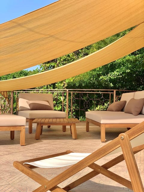 Day, View (from property/room), Balcony/Terrace, Seating area, sunbed