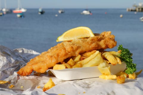 Natural landscape, Food and drinks, Sea view