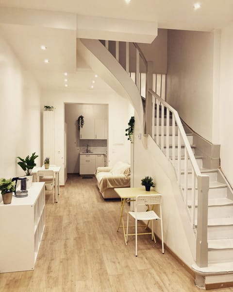 Living room, Lobby or reception, Seating area, Dining area