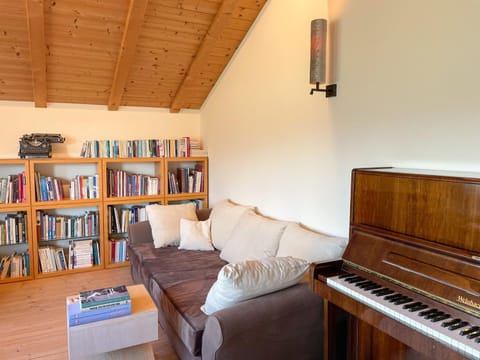 Library, Living room, Seating area