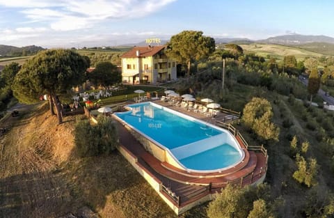 Facade/entrance, Bird's eye view, Garden, View (from property/room), Garden view, Pool view, Sunset